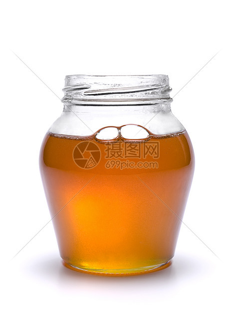 蜂蜜罐营养食物气泡产品摄影玻璃甜点疗效花蜜治愈图片