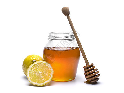 蜂蜜罐橙子治愈营养保健花蜜卫生食物玻璃液体木头图片