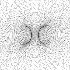 托鲁斯Donnut有线框架符号圆圈几何学插图研究科技车轮数学时间挑战黑色图片