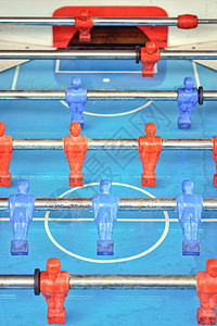 表桌足球足球运动游戏玩具桌子工具熔球孩子们分数乐趣背景图片