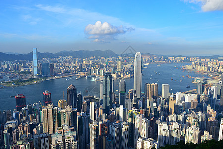 香港旅游港口天空商业建筑物地标城市图片