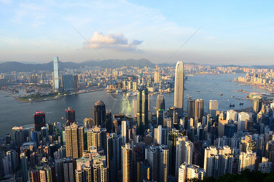 香港建筑物城市商业港口地标天空旅游图片