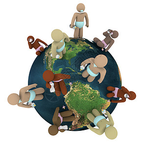 环球婴儿世界     全球人口图片