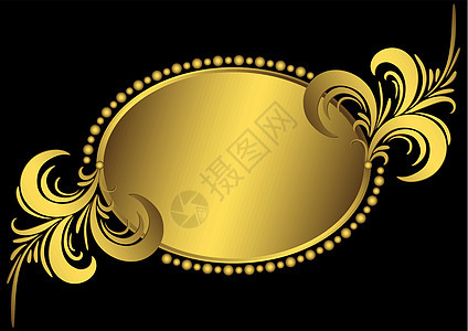 Oval 黄金年金框架图片