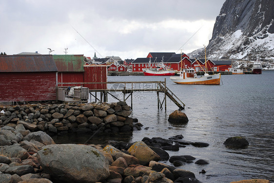 lofoten 风景吸引力游客旅游旅游者旅行图片