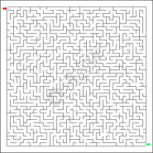 困难和坚硬的迷宫 迷宫 脑挑逗者 谜语走廊皱纹插图游戏门厅图片