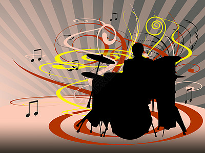 圆桶男性娱乐男人摇杆歌手鼓手学习玩家训练爵士乐图片