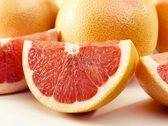 Delishes 葡萄果水果柚子粉色白色绿色果汁红色食物橙子黄色图片