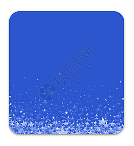 恒星模板插图正方形星星艺术品圆形蓝色背景图片