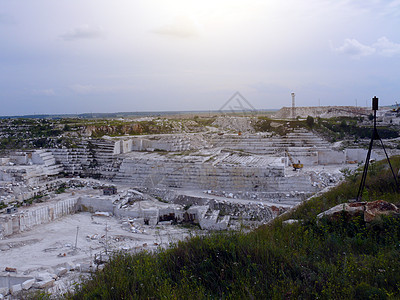 开采大理石生产岩石技术工厂工业地区运输露天萃取白色图片