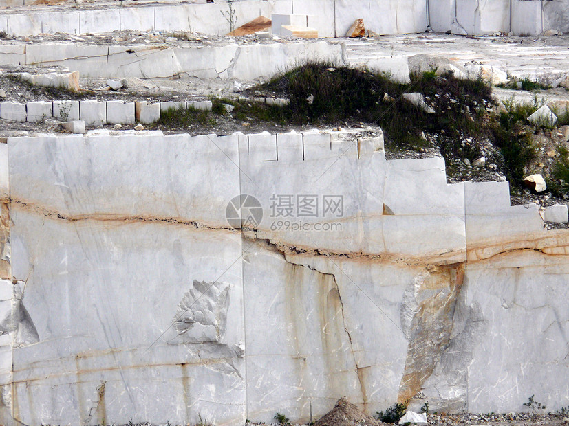 开采大理石工厂萃取运输化石岩石白色技术矿石生产地区图片