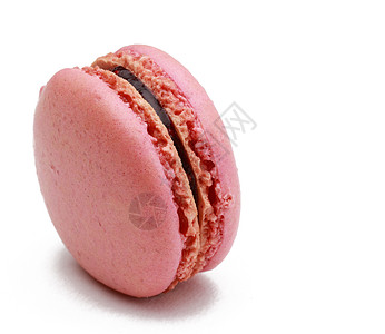 粉红马卡粉色食物饼干糖果美食甜点糕点背景图片