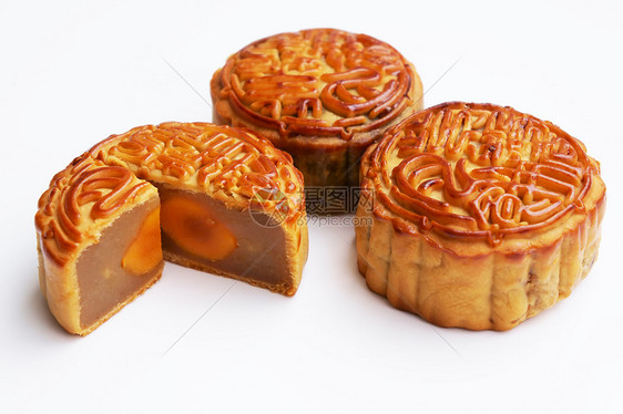 传统月饼团圆月球蛋糕派对红色季节性文化庆典面包食物图片