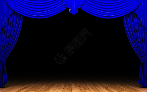蓝色天鹅绒幕幕幕开场展示布料剧院观众艺术剧场行动窗帘歌词歌剧图片