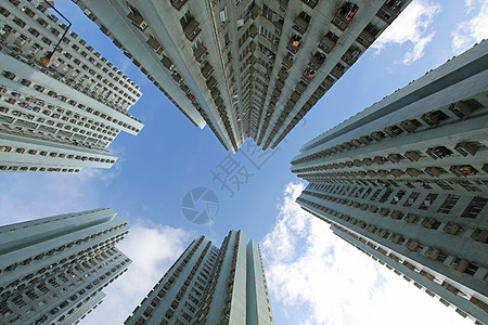 香港拥挤的公寓楼区民众市中心建筑衣服运输住房压力城市财产房子背景图片