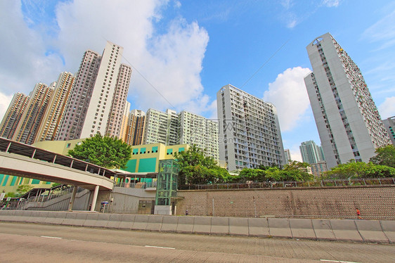 香港市中心及公共住房图片