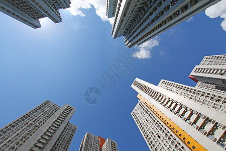 香港拥挤的公寓楼区住房衣服住宅建筑土地财产建筑学民众家庭房子图片