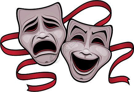 喜剧和悲剧戏剧面具戏服剧院愤怒娱乐演员电影微笑艺术喜悦插图图片