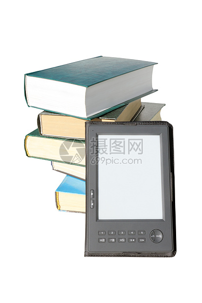 阅读电子书籍的概念概念电脑学校技术教育展示闲暇学习知识笔记本袖珍图片