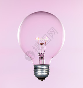 灯泡b玻璃照明金属灯丝电气辉光科学力量白炽灯宏观图片