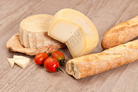 佩科里诺奶酪牛奶奶制品棕色食物美食乳制品产品红色面包图片