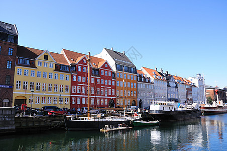 丹麦哥本哈根房屋咖啡馆旅行旅游历史建筑天空城市风景餐厅图片