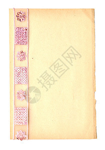 旧纸纸卡礼物邮政墙纸羊皮纸邀请函蕾丝艺术框架古董帆布图片