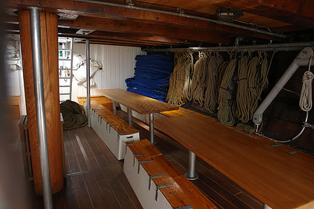 古典木制船内部图片