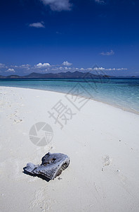 热带岛屿海洋蓝色海滩图片