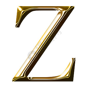 金金字母符号 Z - 大写字母图片