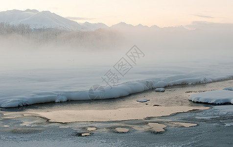 Chilkat山谷被雪覆盖风景假期气候顶峰阳光环境公园旅行荒野季节图片