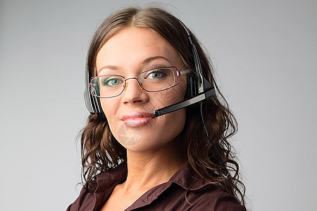 支助服务的经营人互联网微笑商业人士衬衫办公室中心工作成人女性图片
