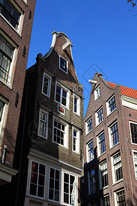 阿姆斯特丹的房屋建筑石头住宅建筑学血管战线灯笼天空旅行特丹房子图片