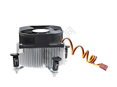 CPU 冷却器塑料散热器呼吸机扇子插头通风旋转技术温度涡轮图片