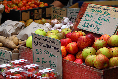 澳大利亚塔斯马尼亚的萨拉曼卡市场蔬菜食物热带店铺杂货店柠檬营养生产农场饮食图片
