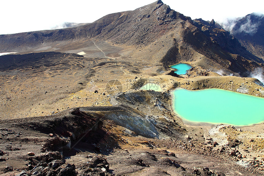 汤加里罗国家公园 新西兰远足顶峰旅游公吨公园陨石遗产火山穿越风景图片