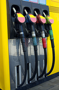 加油车站经济绿色汽油燃料活力气体图片