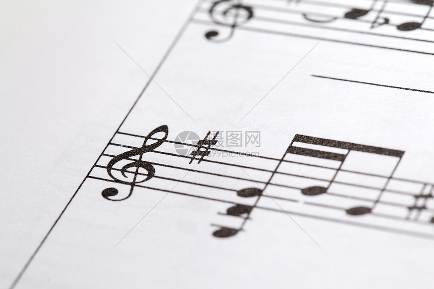 微积分旋律音乐签名分数白色床单笔记打字稿插图谱子图片