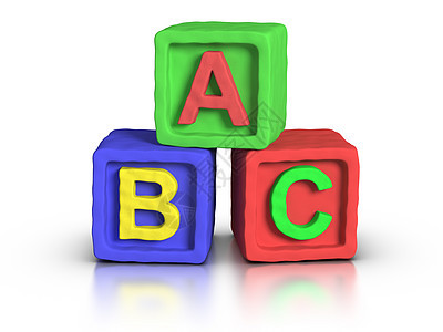 播放区块  ABC玩具休闲黏土教育字母学习游戏木块幼儿园立方体图片