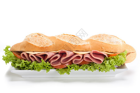 三明治美食蔬菜绿色生活方式食物白色粮食谷物谷类午餐图片