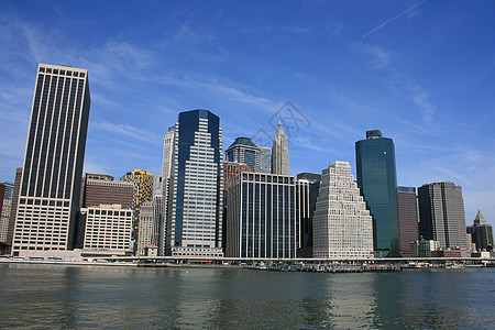 纽约州纽约市公寓街道天际波浪市中心旅游公园港口建筑学蓝色图片
