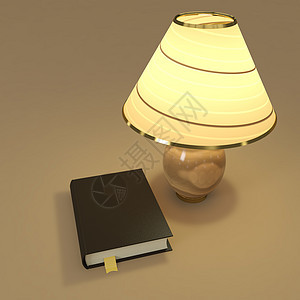 书和桌灯的成分图片