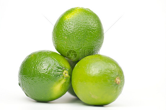 利姆摄影绿色横截面柠檬蔬菜白色水平水果图片