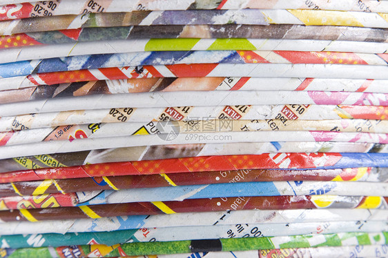 回收滚纸堆叠历史标题阅读邮政团体折叠杂志打印管子全球图片
