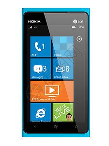 新诺基亚智能手机Lumia 900图片