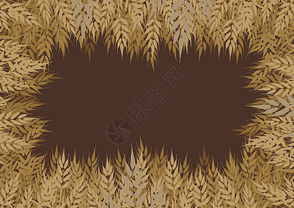 玉米框架背景图片
