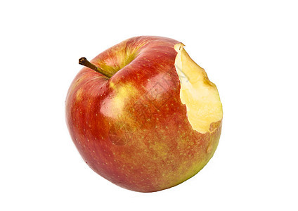 红苹果桌子水果白色饮食皮肤食物红色维生素早餐杂货店图片