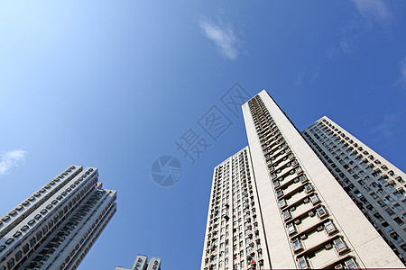 香港的住宅区经济家庭景观蓝色商业财产住房天空住宅屯门图片
