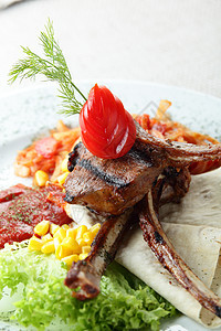 肉类和平盘子饮食小吃课程营养蔬菜熏肉午餐美食沙拉图片