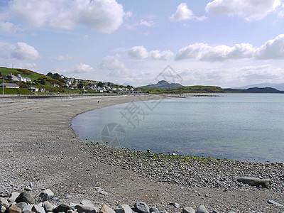 Criccieth 海滩图片